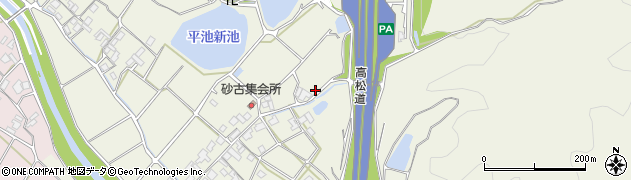 香川県三豊市高瀬町上勝間2205周辺の地図