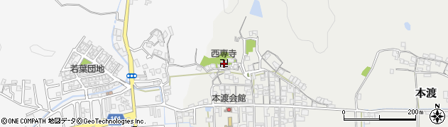 西専寺周辺の地図