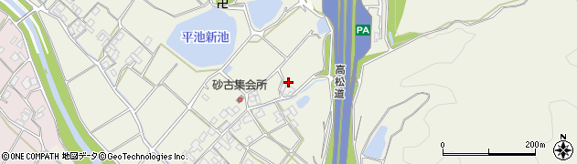 香川県三豊市高瀬町上勝間2203周辺の地図