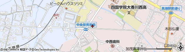 香川県三豊市高瀬町下勝間2154周辺の地図
