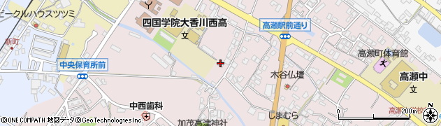 香川県三豊市高瀬町下勝間2410周辺の地図