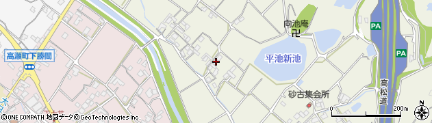 香川県三豊市高瀬町上勝間1811周辺の地図
