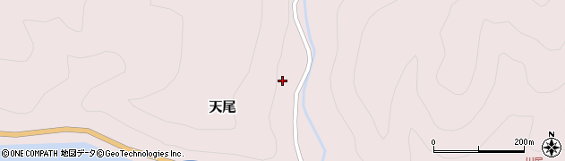 山口県岩国市天尾1045-4周辺の地図