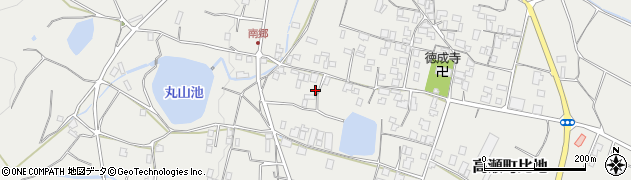 香川県三豊市高瀬町比地2860周辺の地図