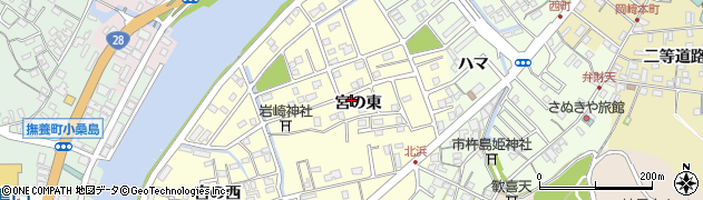 徳島県鳴門市撫養町北浜宮の東139周辺の地図