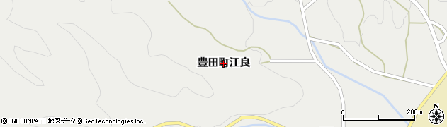 山口県下関市豊田町大字江良周辺の地図