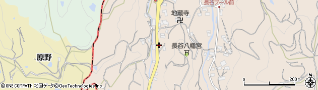 長谷地蔵寺下周辺の地図