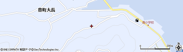 広島県呉市豊町大長495周辺の地図
