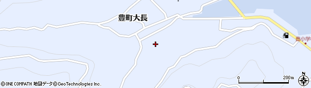 広島県呉市豊町大長4592周辺の地図