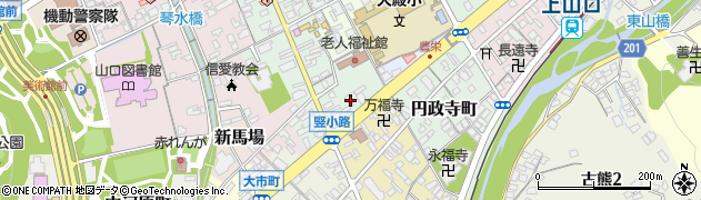 株式会社佛光堂　山口支店周辺の地図
