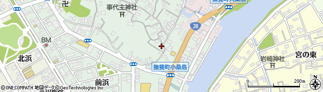 徳島県鳴門市撫養町小桑島日向谷72周辺の地図