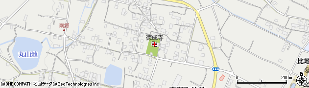 徳成寺周辺の地図