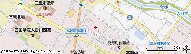 香川県三豊市高瀬町下勝間2768周辺の地図