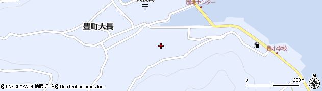 広島県呉市豊町大長4929-2周辺の地図