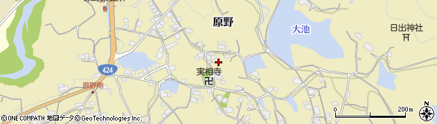 和歌山県海南市原野周辺の地図