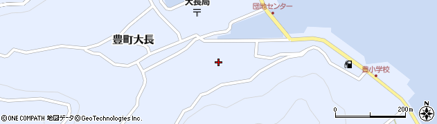 広島県呉市豊町大長4928-14周辺の地図