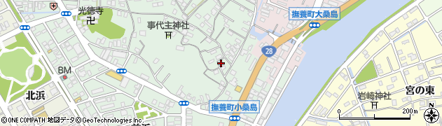 徳島県鳴門市撫養町小桑島日向谷75周辺の地図