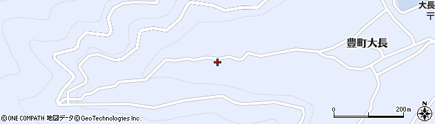 広島県呉市豊町大長5508-2周辺の地図