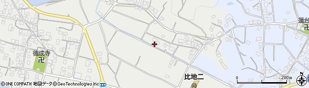 香川県三豊市高瀬町比地1567周辺の地図