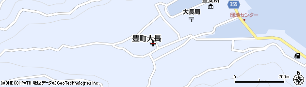 広島県呉市豊町大長5801周辺の地図