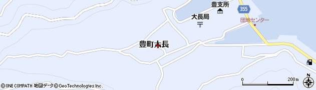 広島県呉市豊町大長5836周辺の地図