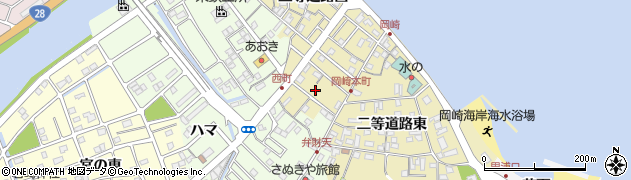 徳島県鳴門市撫養町岡崎二等道路西18周辺の地図