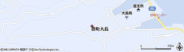 広島県呉市豊町大長5884周辺の地図