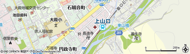 山口県山口市道祖町周辺の地図