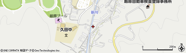 長崎県対馬市厳原町久田524周辺の地図