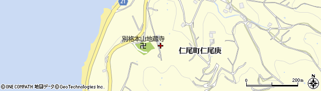 香川県三豊市仁尾町仁尾乙7周辺の地図