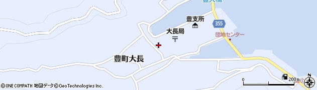 広島県呉市豊町大長5922-3周辺の地図