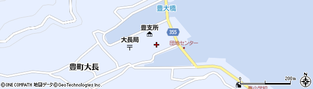 呉市　豊まちづくりセンター・安芸灘交流館周辺の地図