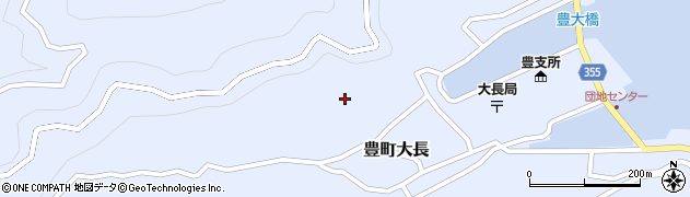 広島県呉市豊町大長5821周辺の地図