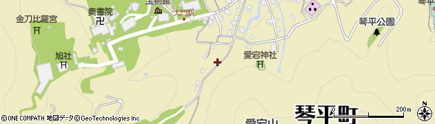 香川県仲多度郡琴平町1135-1周辺の地図
