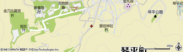 香川県仲多度郡琴平町1068-1周辺の地図