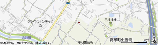 香川県三豊市高瀬町上勝間1997周辺の地図