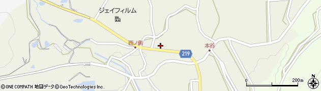 香川県三豊市高瀬町上勝間3293周辺の地図