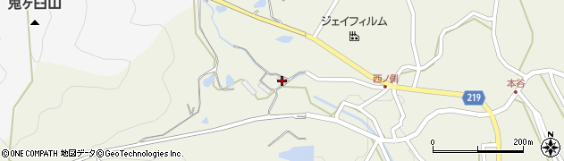 香川県三豊市高瀬町上勝間3256周辺の地図