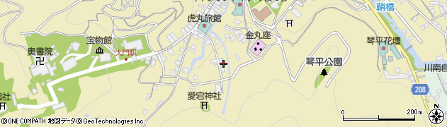 香川県仲多度郡琴平町1010-1周辺の地図