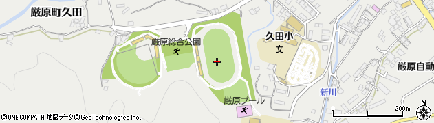 厳原総合運動公園陸上競技場周辺の地図