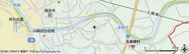 香川県琴平町（仲多度郡）五條周辺の地図