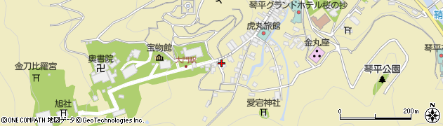 香川県仲多度郡琴平町1080周辺の地図