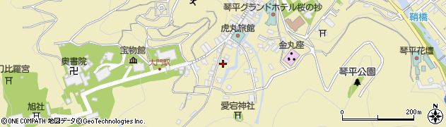 香川県仲多度郡琴平町1149-1周辺の地図
