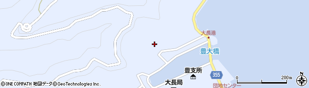 広島県呉市豊町大長5972周辺の地図