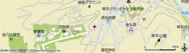 香川県仲多度郡琴平町1027周辺の地図
