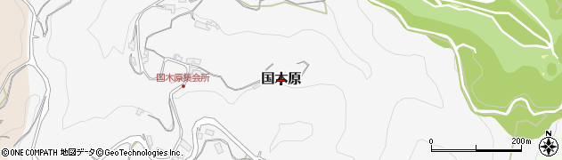 和歌山県紀美野町（海草郡）国木原周辺の地図