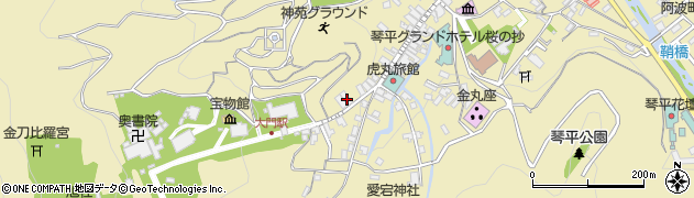 香川県仲多度郡琴平町1026-1周辺の地図