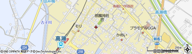 観音寺信用金庫高瀬支店周辺の地図