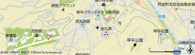 香川県仲多度郡琴平町993周辺の地図