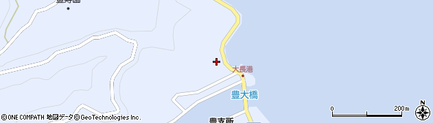 広島県呉市豊町大長7693-13周辺の地図
